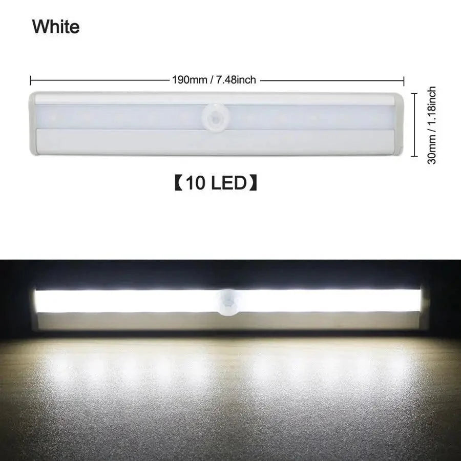 6/10 LEDs PIR LED Motion Sensor Light