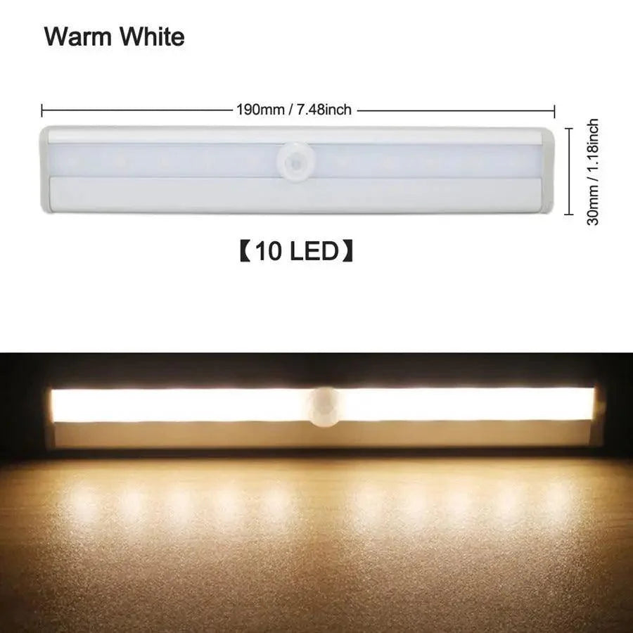 6/10 LEDs PIR LED Motion Sensor Light