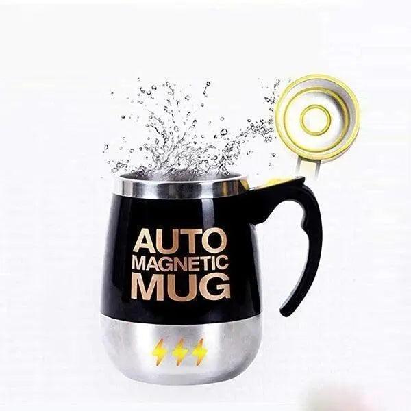Automatic Stainless Steel Self Stirring Magnetic Mug