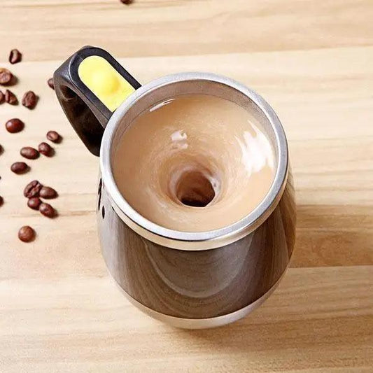 Automatic Stainless Steel Self Stirring Magnetic Mug
