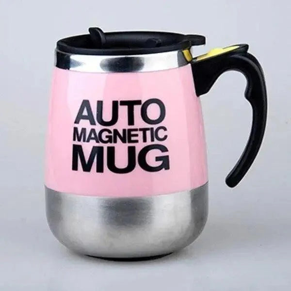 Automatic Stainless Steel Self Stirring Magnetic Mug
