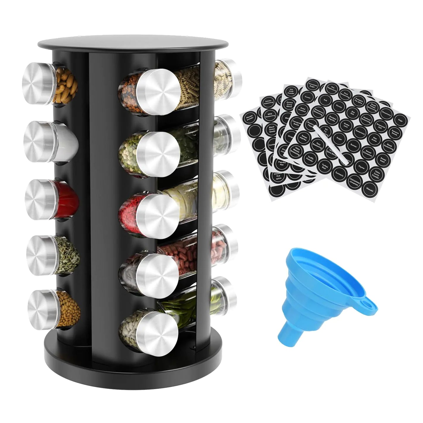 Rotating Spice Rack Organizer Spice Tower