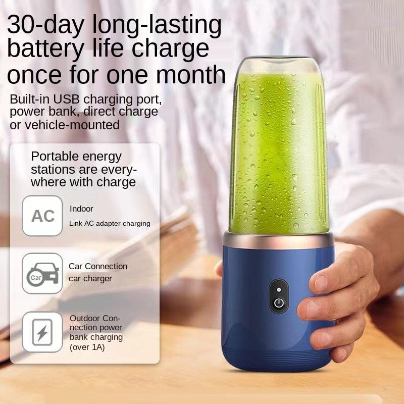 Portable Juicer Blender 300ml Electric