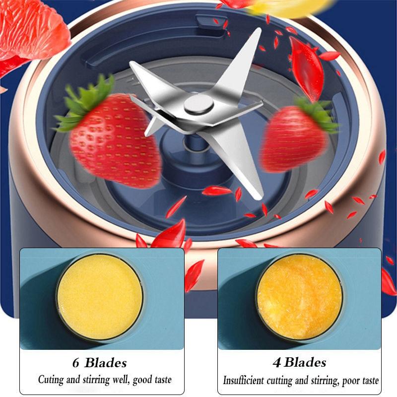 Portable Juicer Blender 300ml Electric