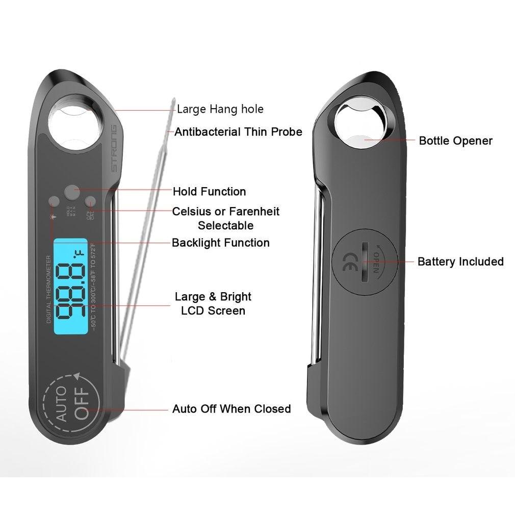 Professional Waterproof Digital Food Thermometer